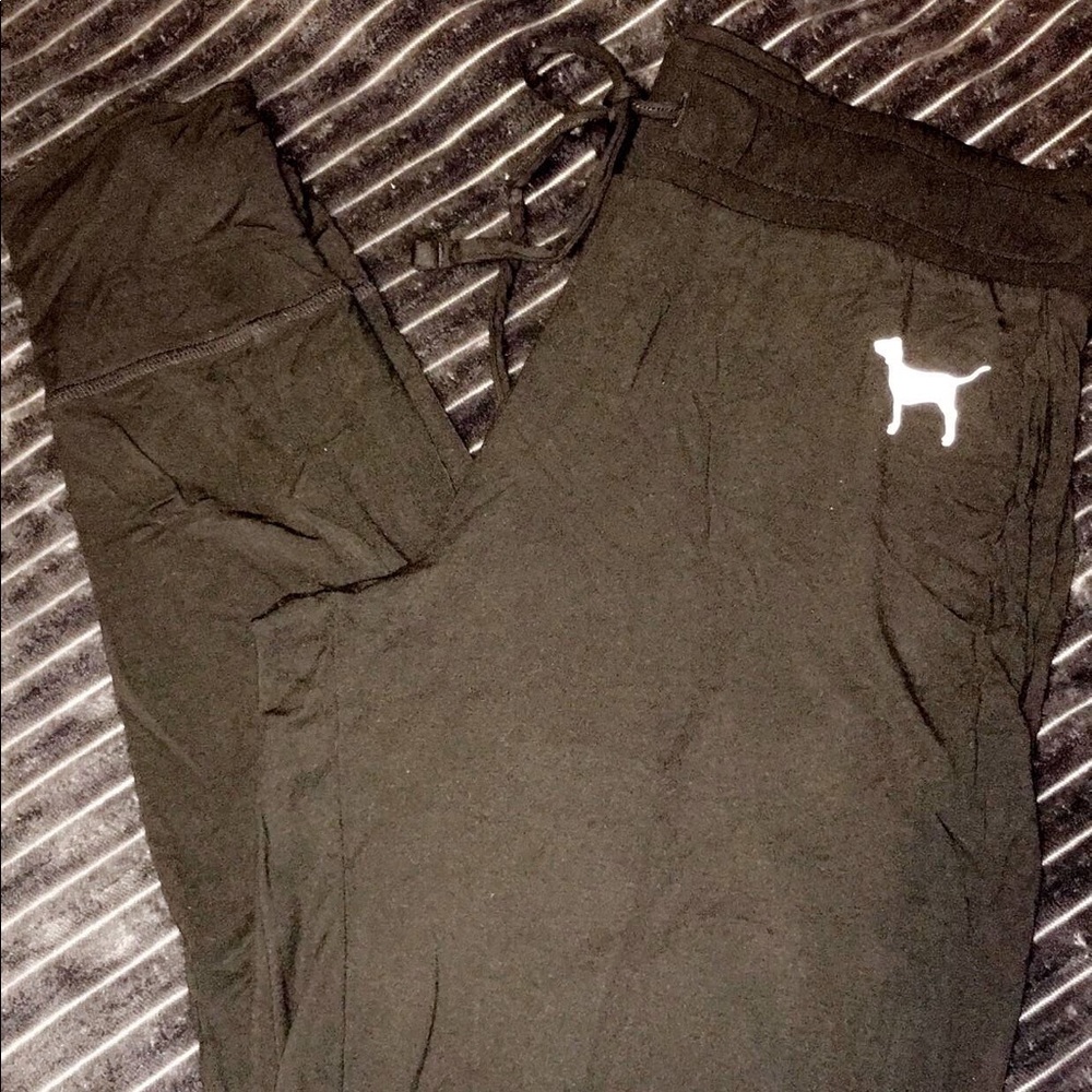 Pink jogger lounge pants